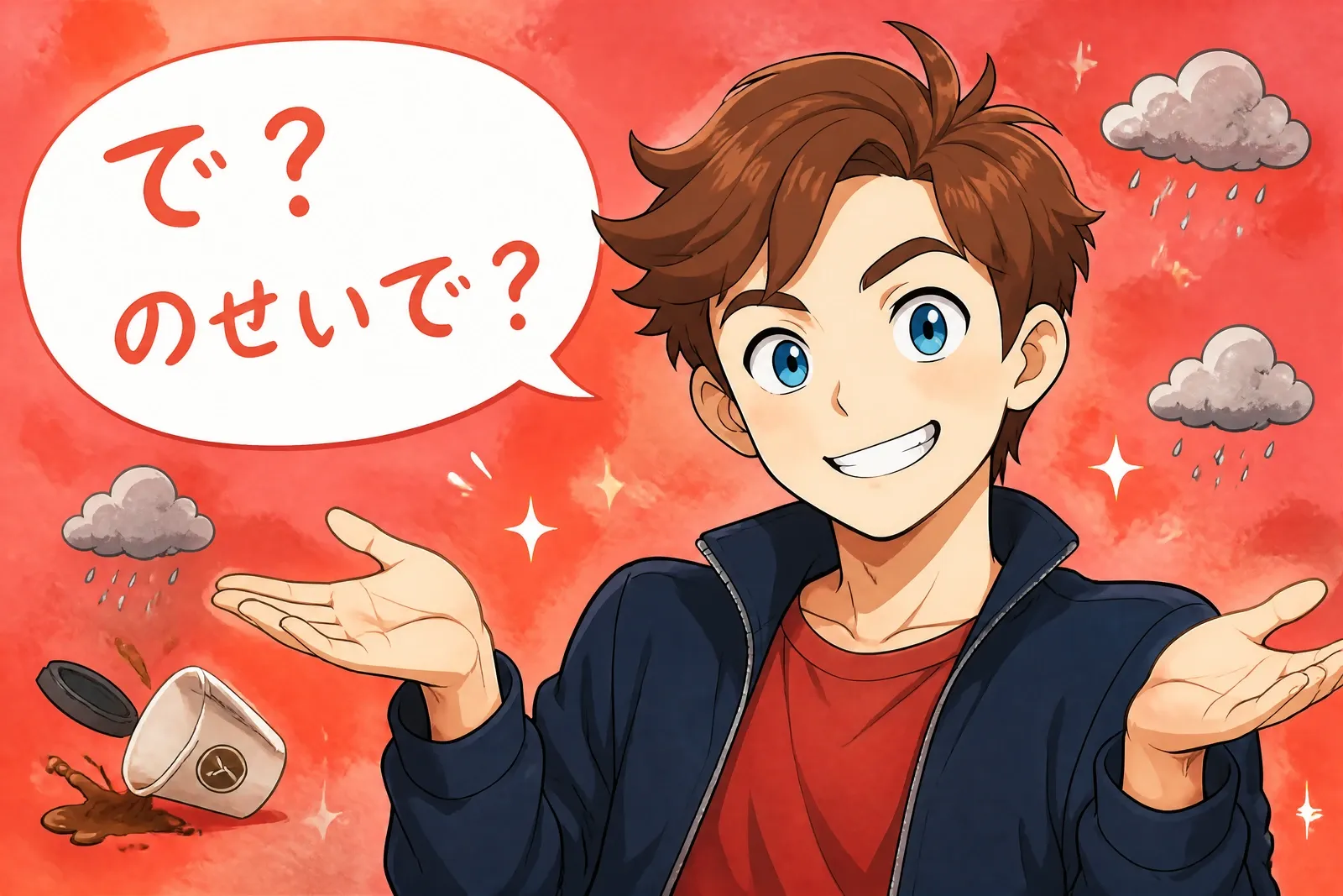 で ou のせいで : exprimer la cause en japonais