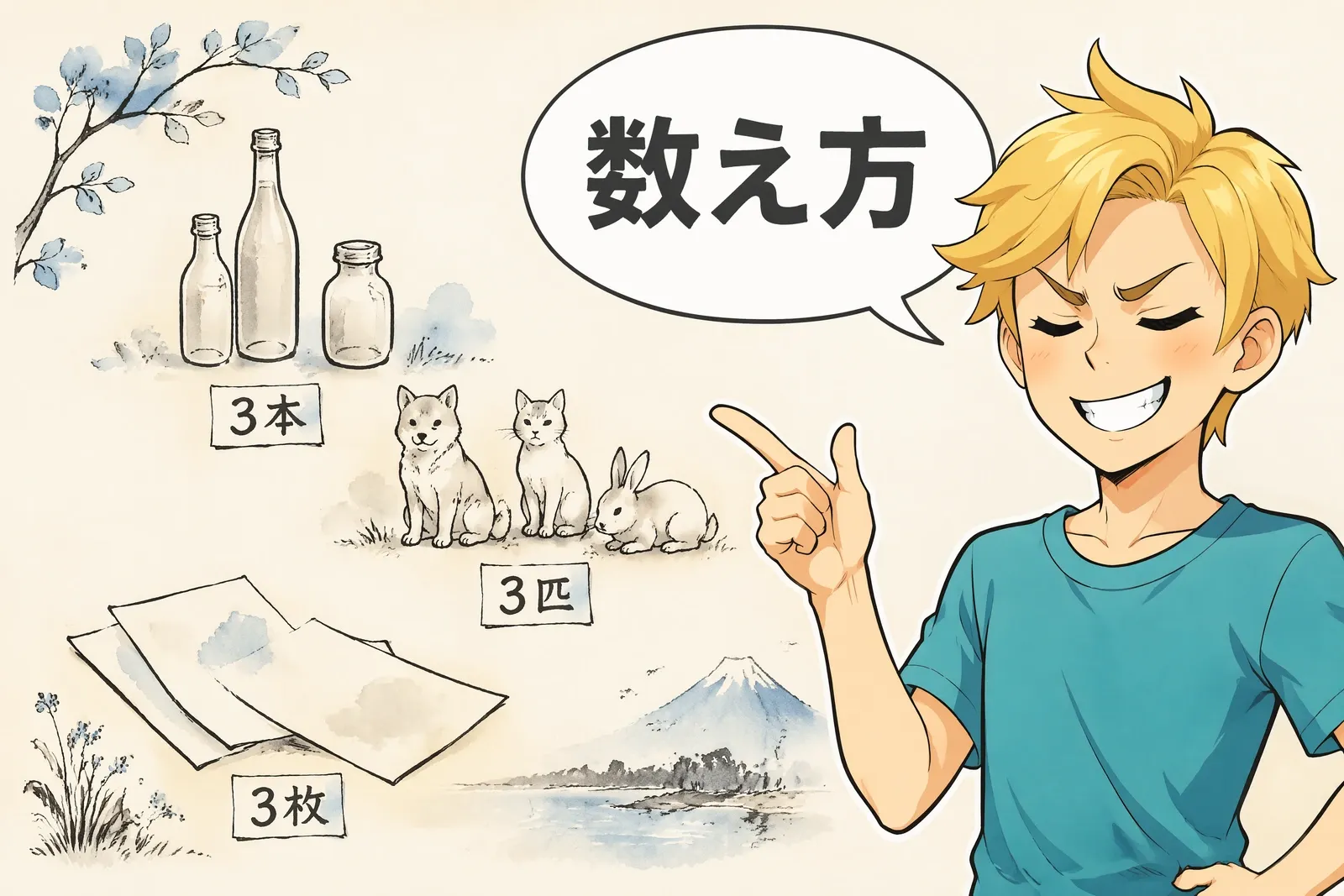 Compteurs japonais, unités de mesures