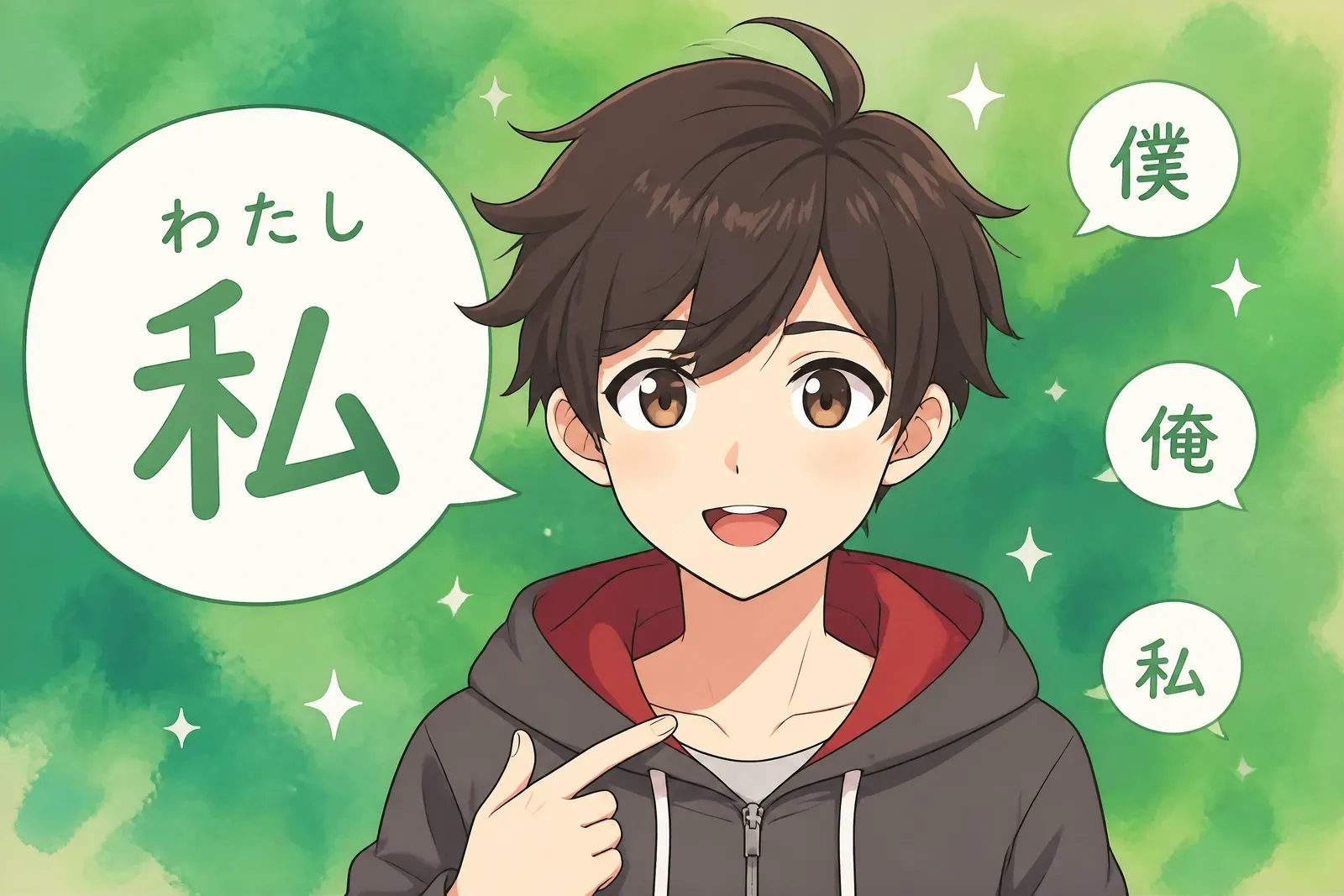 Les pronoms japonais : 17 façons de dire « JE »