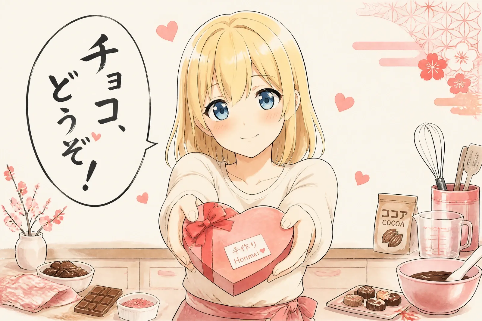 Saint-Valentin au Japon : chocolat et White Day