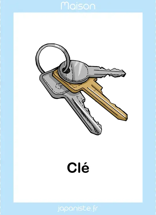 Clé verso
